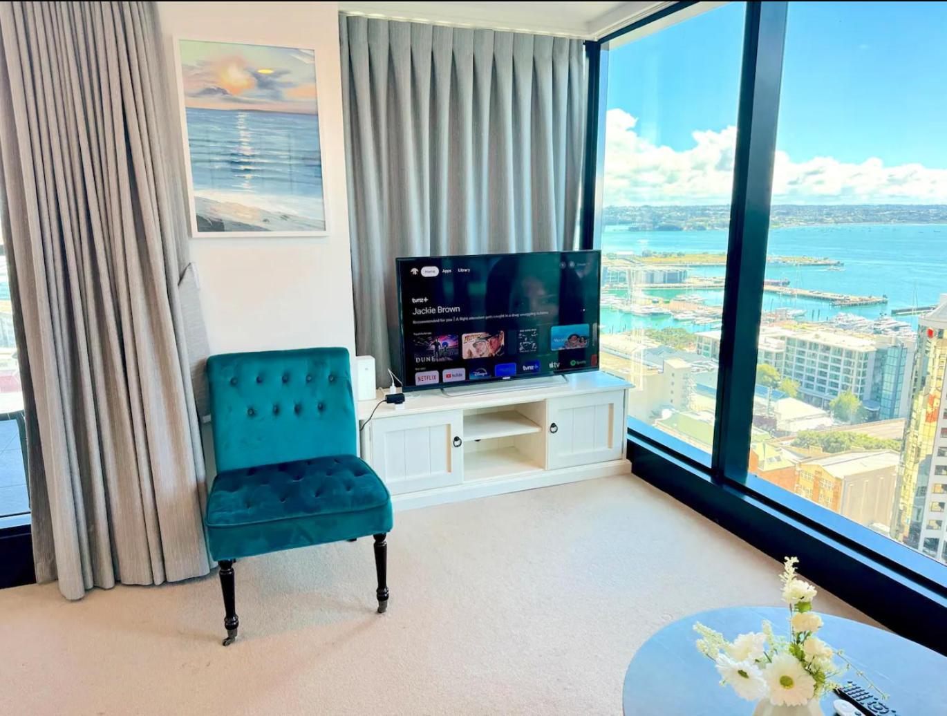 Gorgeous Seaview 2 Bedroom Apartment In Auckland Cbd 外观 照片