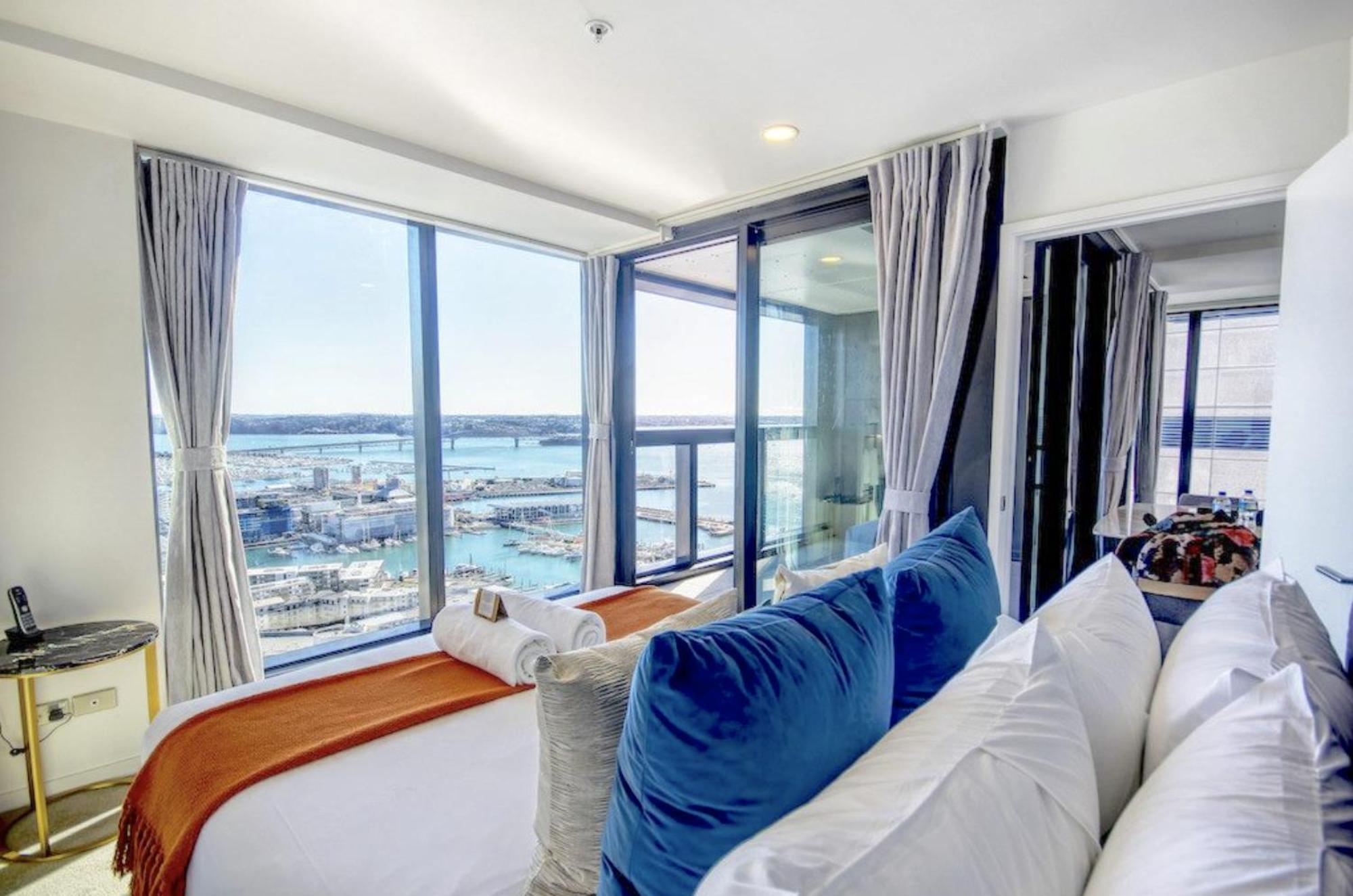 Gorgeous Seaview 2 Bedroom Apartment In Auckland Cbd 外观 照片