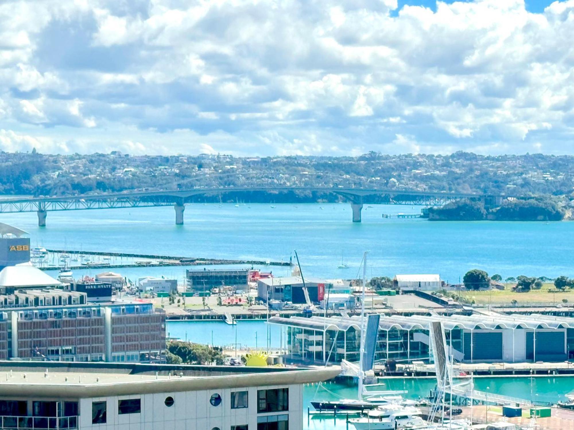 Gorgeous Seaview 2 Bedroom Apartment In Auckland Cbd 外观 照片